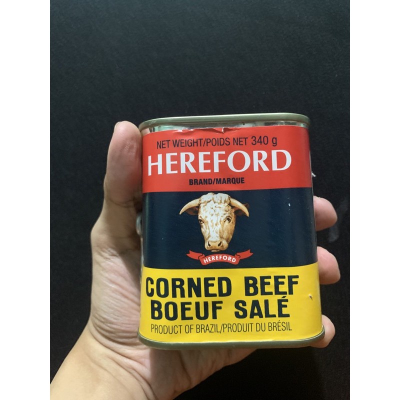Hereford Corned Beef (340g) Shopee Philippines
