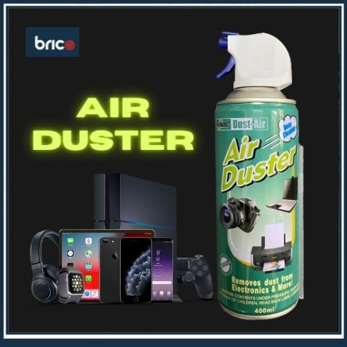 Brico Air Duster 400ml/13.5oz Compressed Aircan Air Can Canned