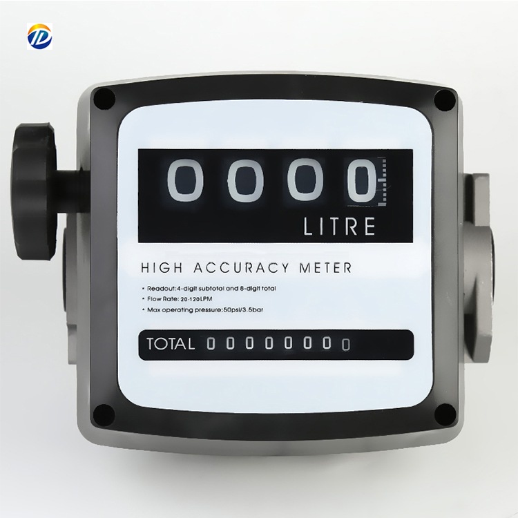 High Accuracy Fuel Diesel Flow Meter YYQ-150-30A Mechanical Diesel ...