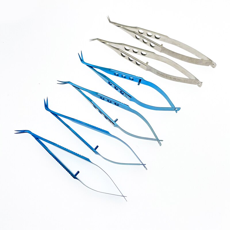 Ophthalmic Scissors Castroviejo Corneal Scissors Left/Right training ...