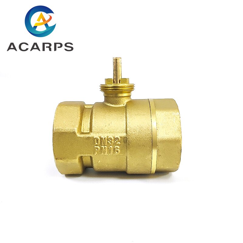 DN32 Electric Motorized Thread Brass Ball Valve Body COD Shopee