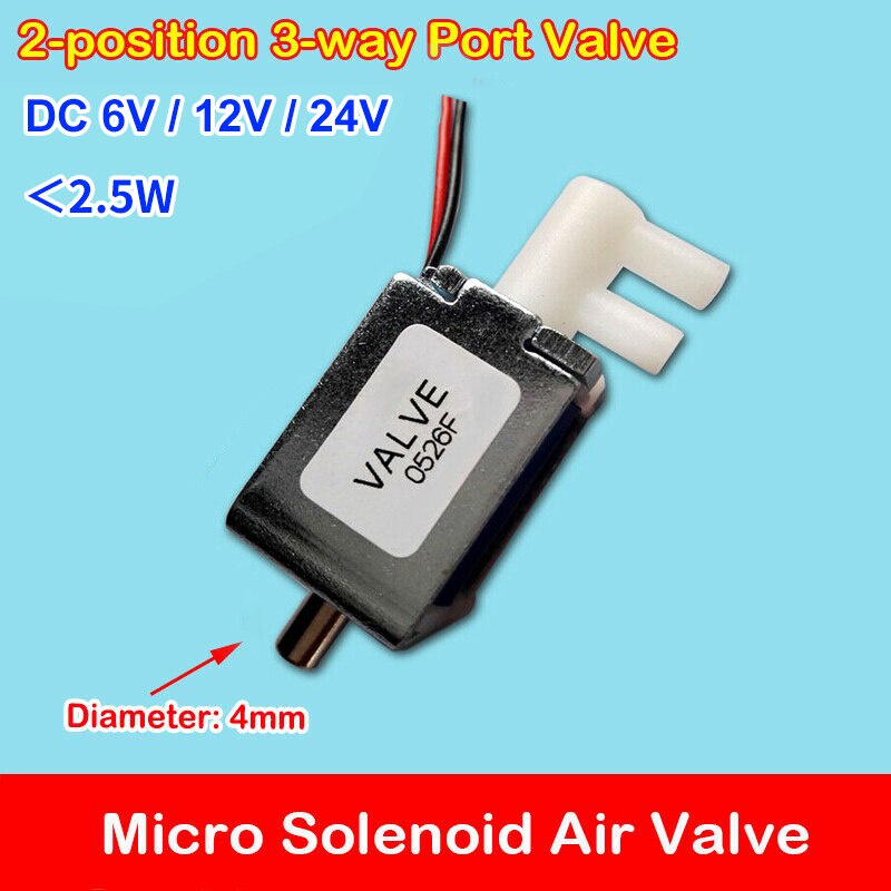 DC 6V 12V 24V Mini Electronic Control Valve Switch Valve Valve Exhaust ...