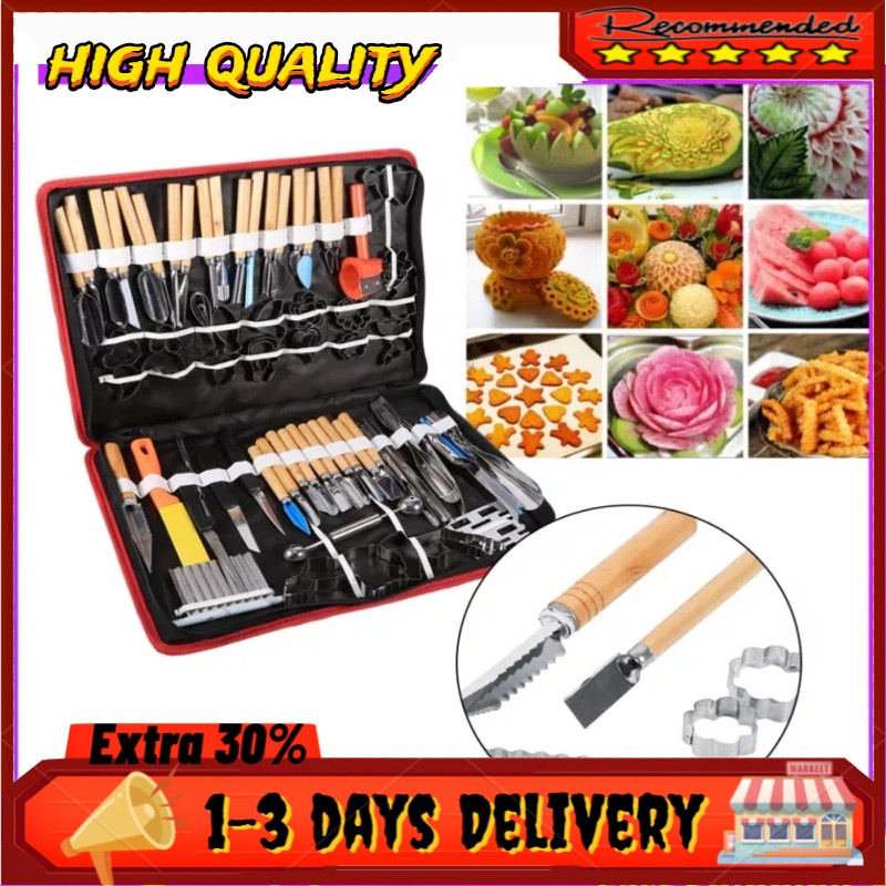 80PCS/Set of Fruit Cooking Carving Pen Vegetable Peeling Portable ...