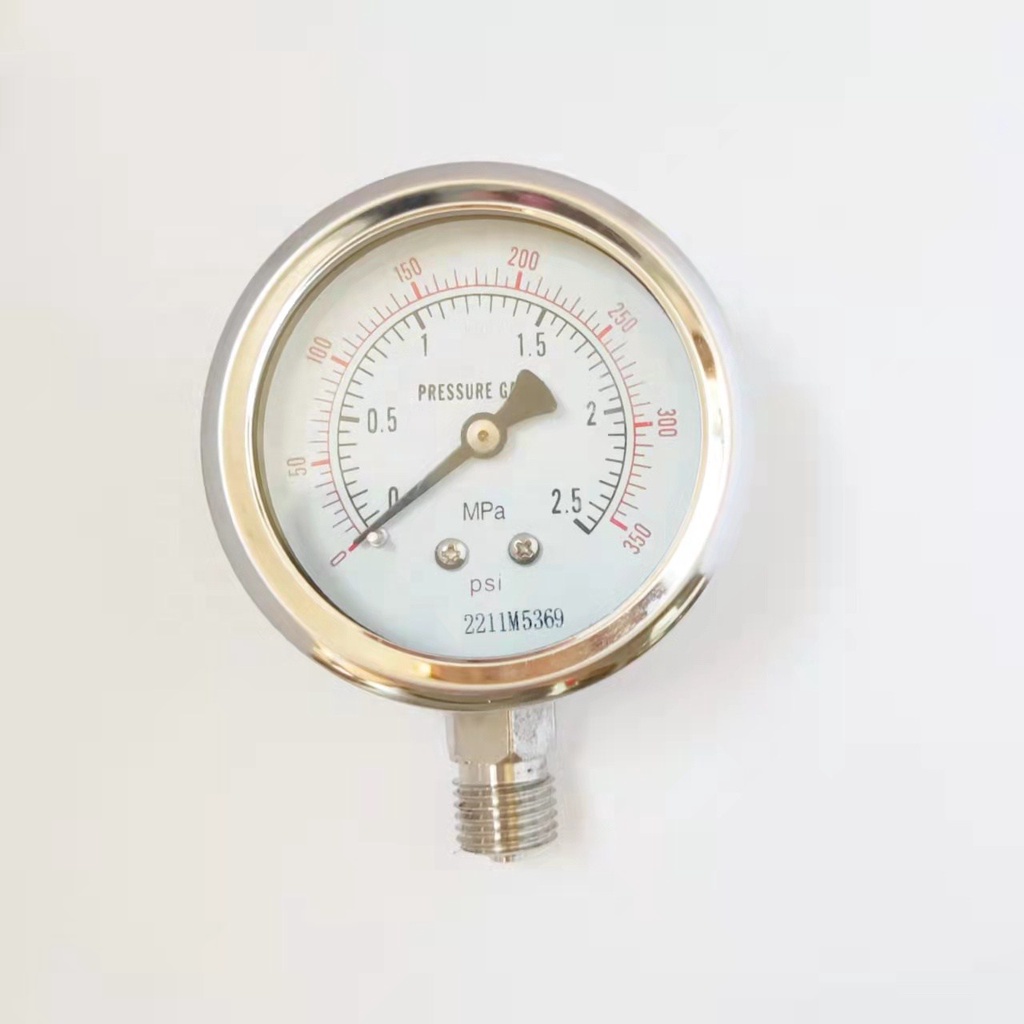 Industrial Custom All Stainless steel pressure gauge hydraulic pressure