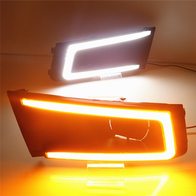 Driving car DRL with turn signal Daytime Running Light fog lamp Relay