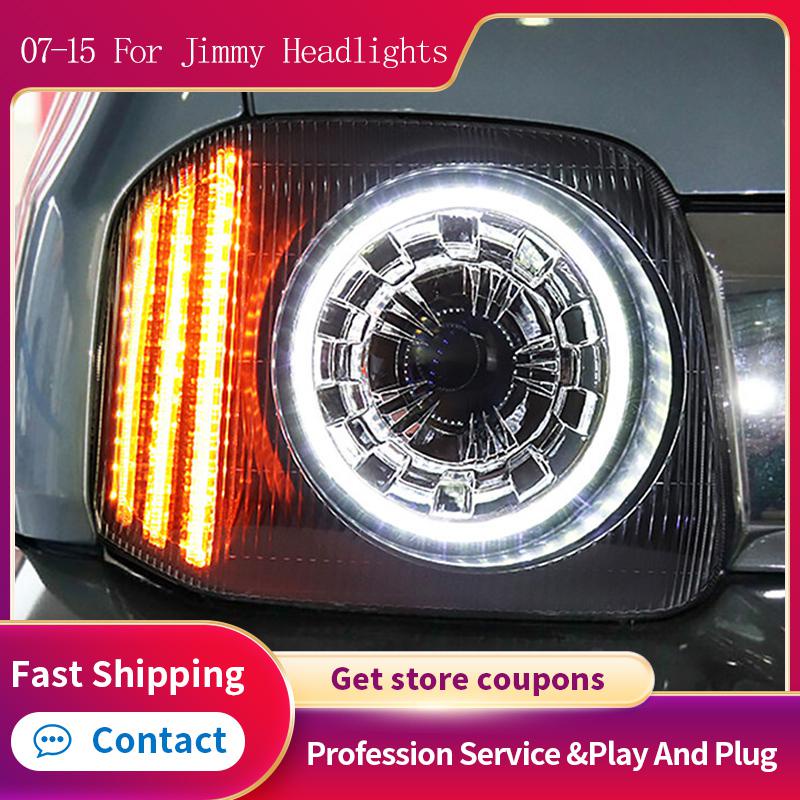 Car Model Head Lamp for Suzuki Jimny Headlights 20072015 Jimny LED