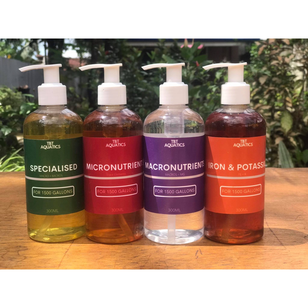 Aquarium liquid fertilizer for Aquatic plants TBT Aquatics, Macro