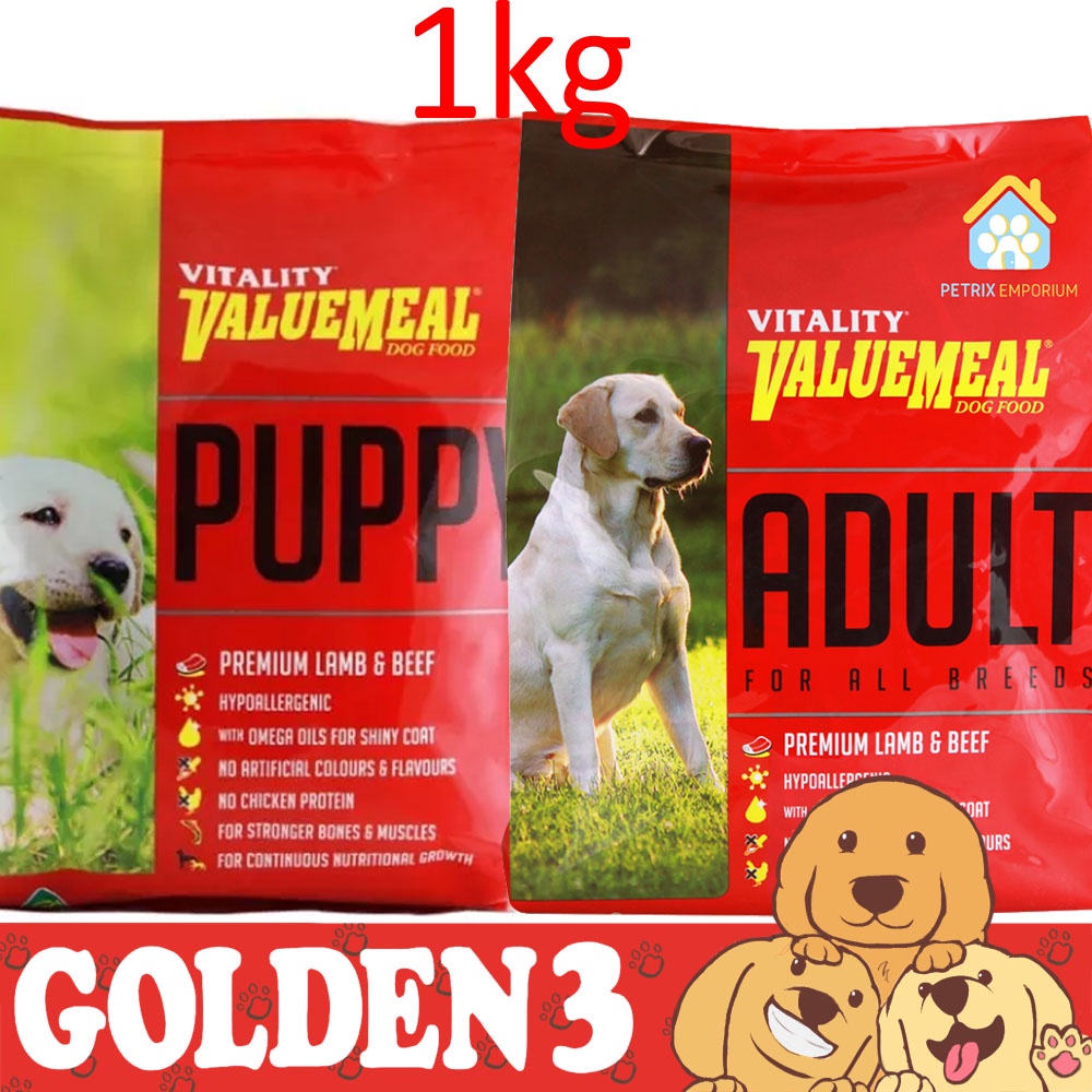 Value meal best sale dog food