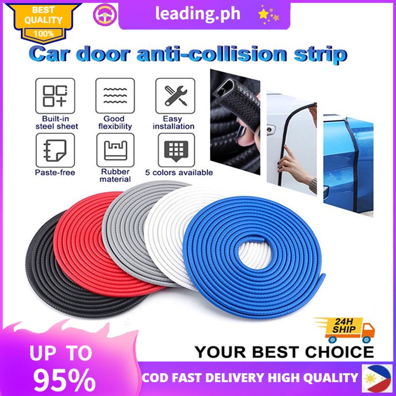 5Meters Car Door Boot Edge Protector Strip Trim U Shape Guard Seal ...