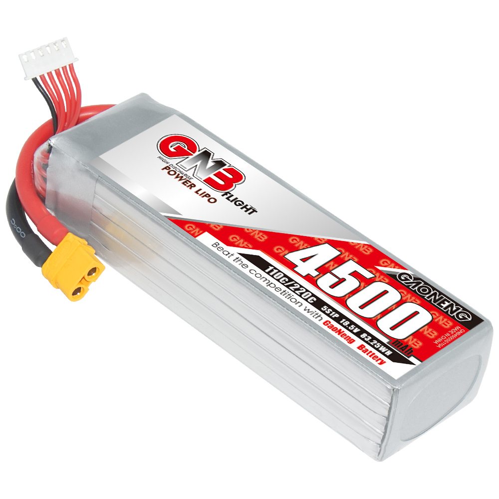 GNB GAONENG 4500mah 5S 18.5V 110C 200C XT60 RC Air Drone LiPo battery