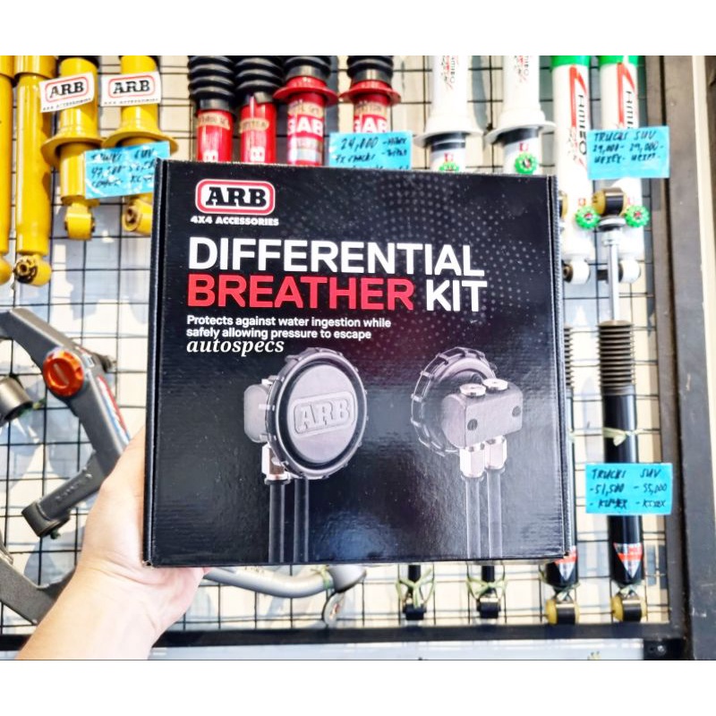 ☋ARB Differential Breather Kit Hilux, Ranger, Navara, Strada, Jimny