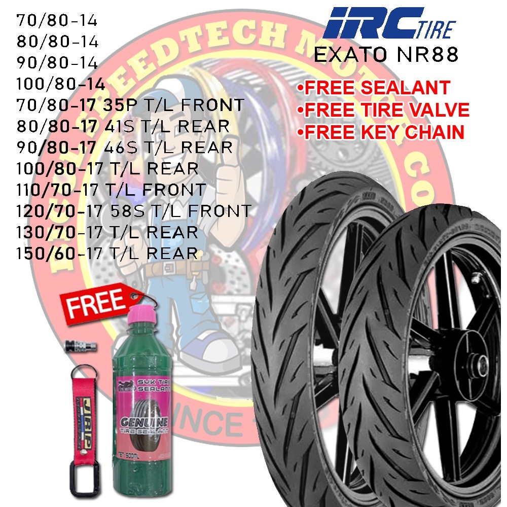 original-irc-nr88-exato-tubeless-tire-size-rim-14-17-made-in