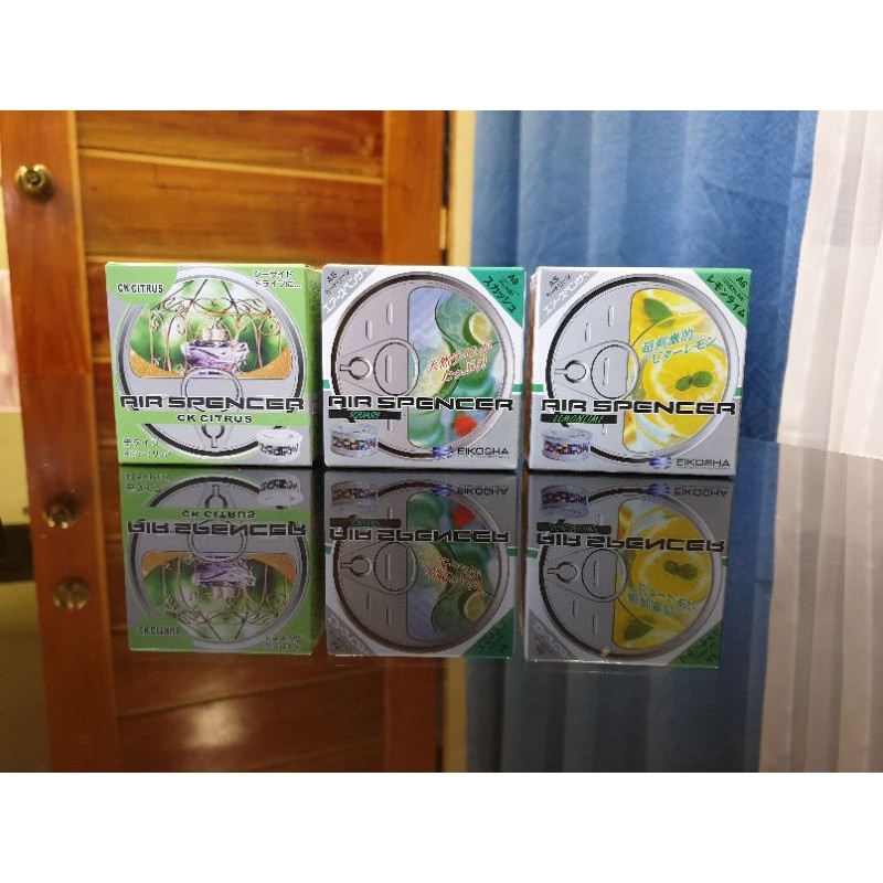 Air Spencer Car Freshener Green Bundle (Squash, CK and Lemonlime