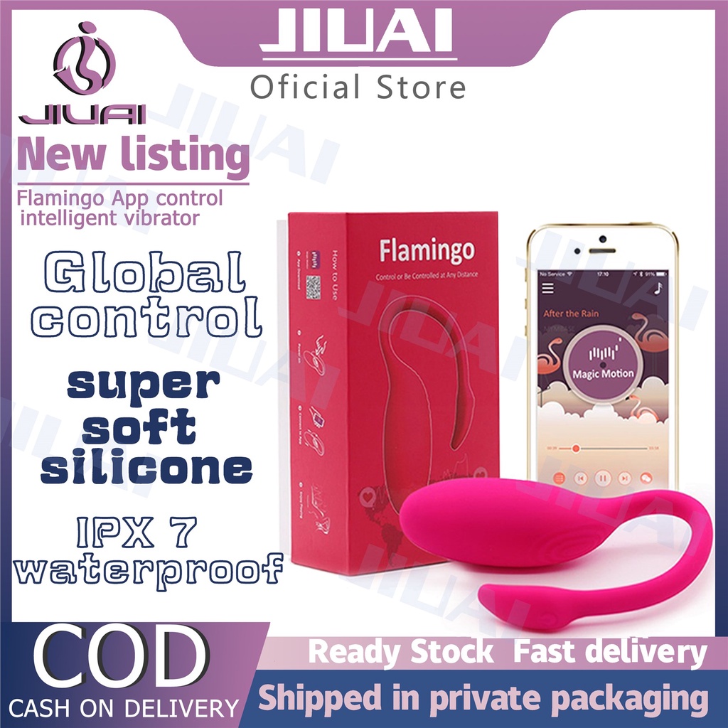 Vibrator For Women Flamingo Smart App Wireless Bluetooth Massager Vibrators For Woman Sex Toy