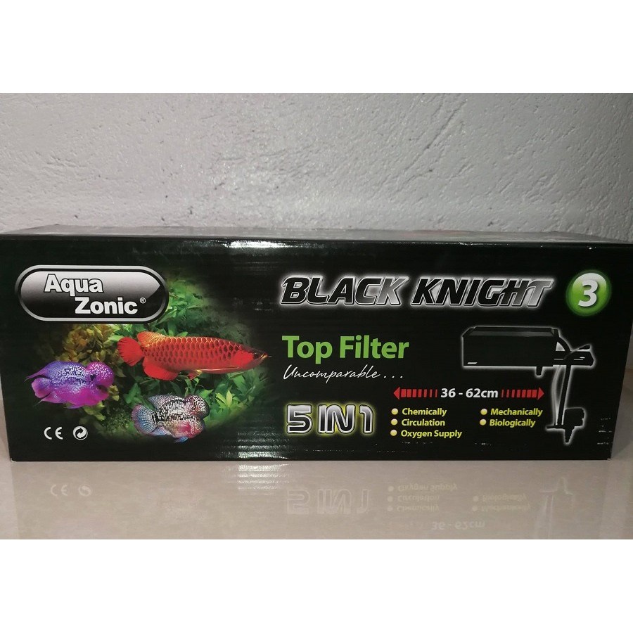 SALE] Aqua Zonic Black Knight Top Filter 3 (15W) Shopee Philippines