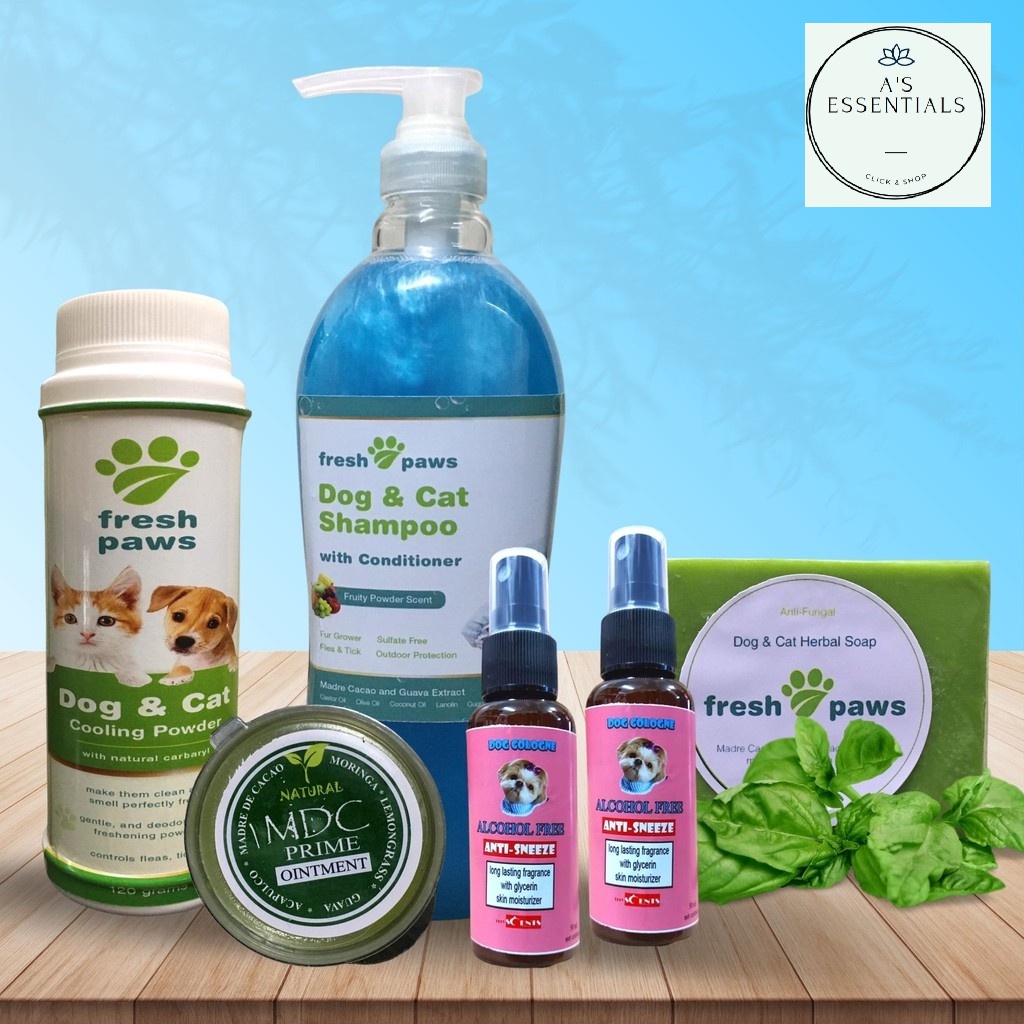 Woofer Package (1Liter Dog Shampoo + Conditioner, Soap, Cologne