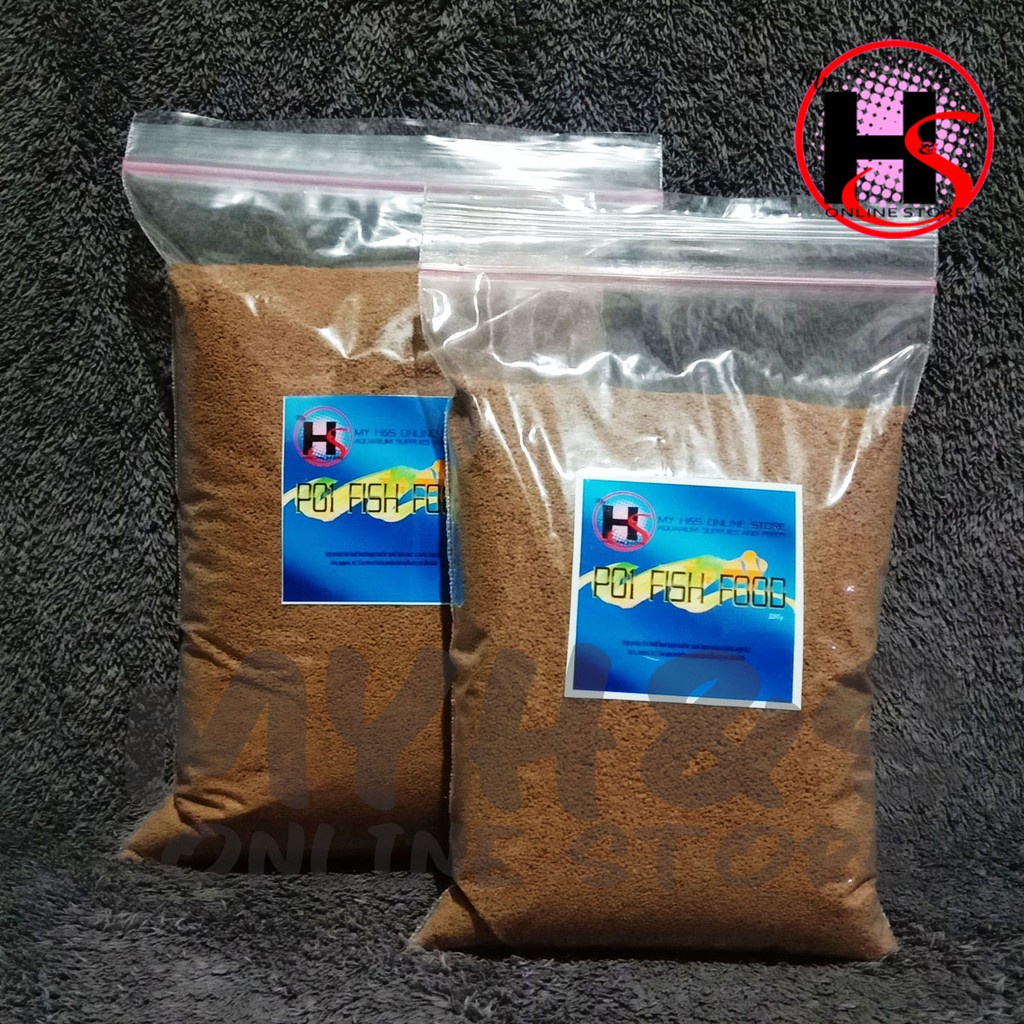 PO1 Fine Grain Pellets Fish Food For Fry and Tropical Fish | Shopee ...