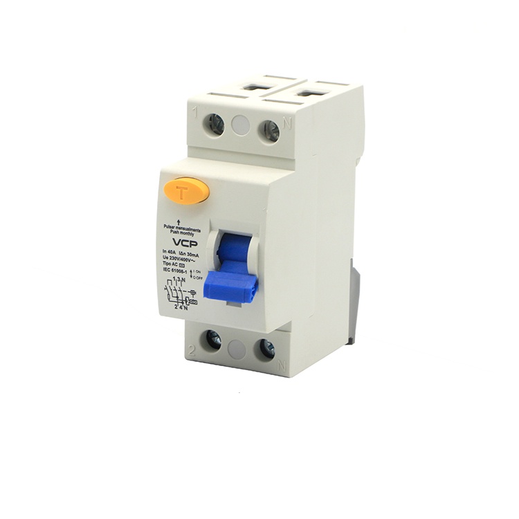 New Type 2p 4p 10ma Residual Current Circuit Breaker Rcd Elcb Rccb 