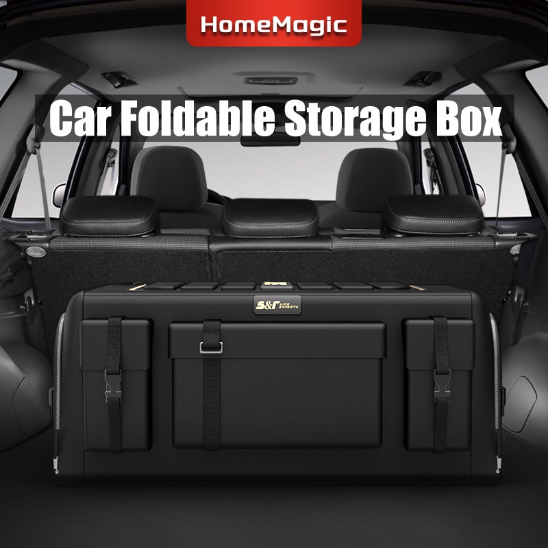 Car Trunk Storage Box Car Trunk Organizer Foldable Multipurpose