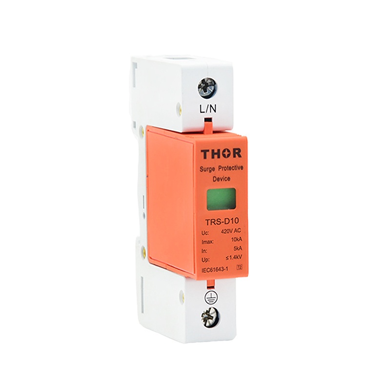 Power surge protector TVSS lightning protection device 10KA ac spd ...