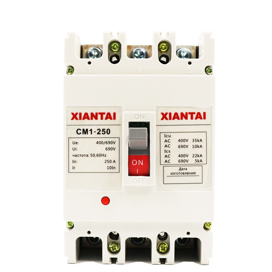 Mould Case Types Circuit Breaker CM1-250 250A 3P MCCB AC DC MCB MCCB ...