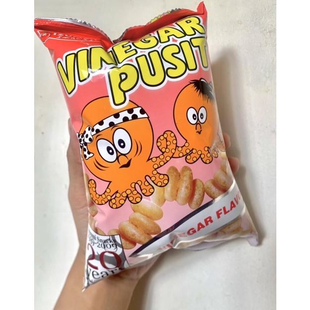 10 PCS Big Vinegar Pusit (33 grams) 100 PESOS ONLY FOR 10 PIECES
