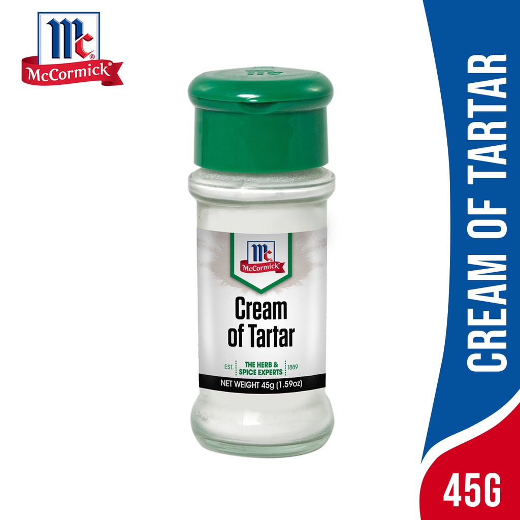 McCormick Cream of Tartar 45g Shopee Philippines