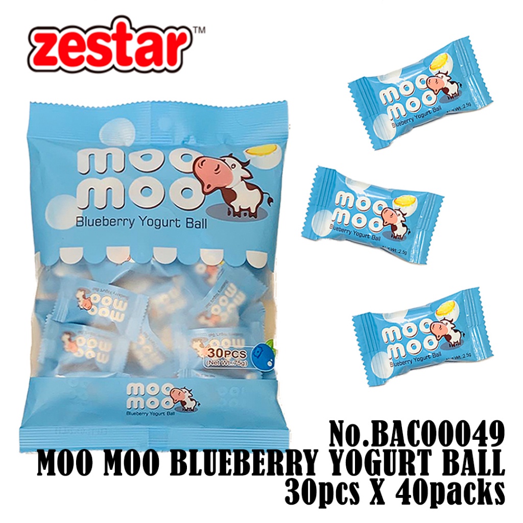 ⊙MOOMOO YOGURT BALL 30PCS PER PACK (3 packs) Shopee Philippines