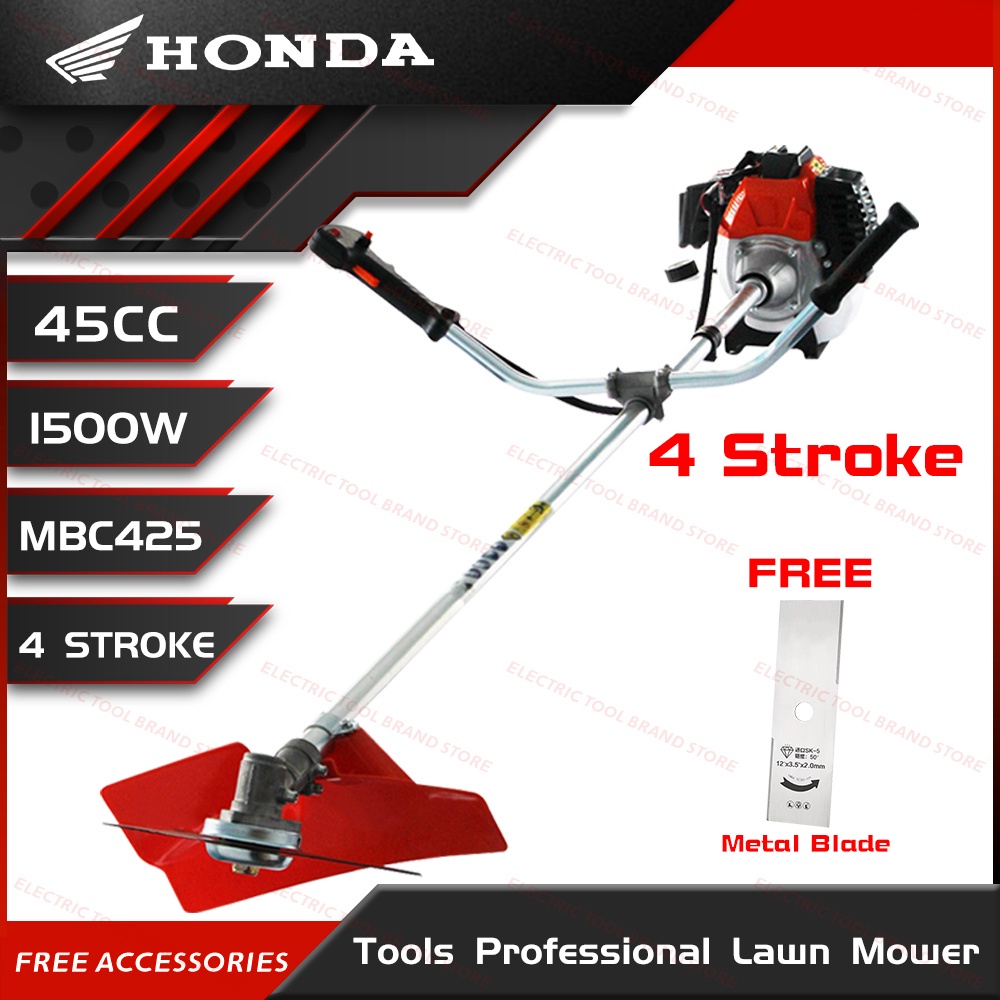 Honda Grass Trimmer 4 Stroke Brush cutter Tiller attachment with Big Frame High Quality 45CC