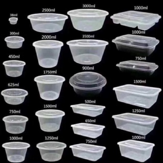 Microwavable WHOLESALE food tupperware / food container | Shopee ...