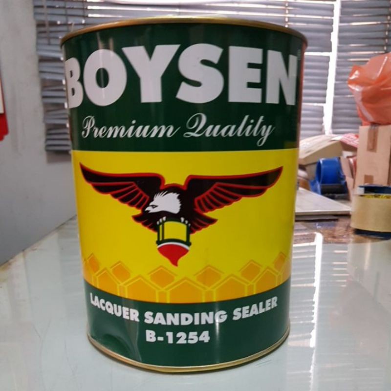 ∏﹉B-1254 BOYSEN LACQUER SANDING SEALER 1 GALLON | Shopee Philippines