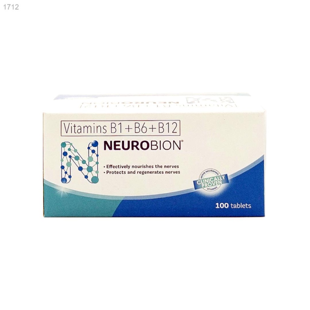 N1937 Neurobion Vitamins B1b6b12 Tablets For Nerve Health 10 Pcs