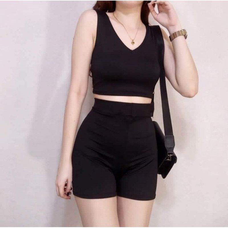 MILEY SPORTSWEAR TERNO HIGHWAISTED SHORT SEXY TERNO TRENDY