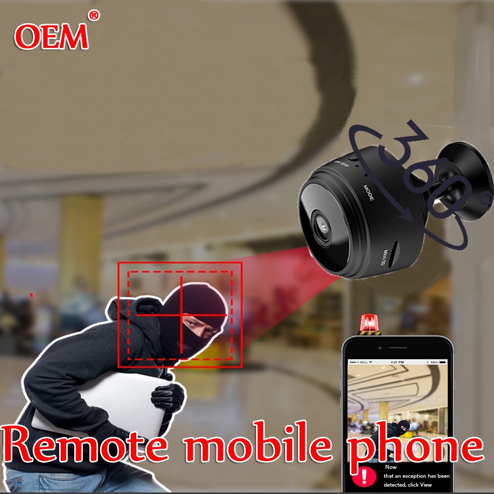 ✚☒№to small to be seen】Cctv camera connect to cellphone with voice Spy  camera hidden for sex small C | Shopee Philippines