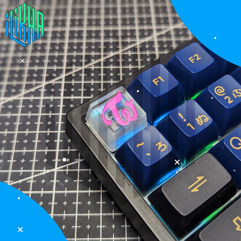 Twice Artisan Resin Keycap KPOP Mechanical Keyboard Keycap Shopee