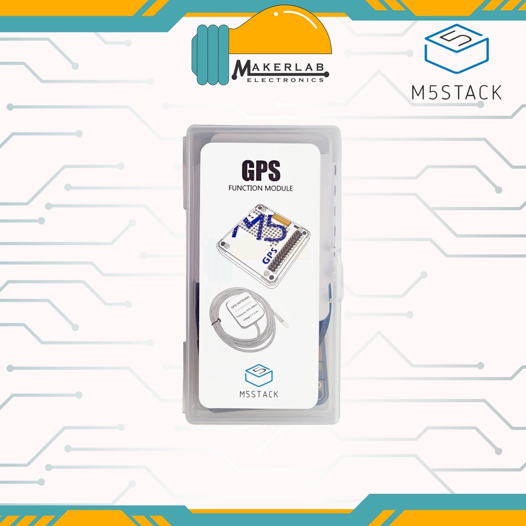 M5Stack GPS Module with Internal & External Antenna (u-blox NEO-M8N ...