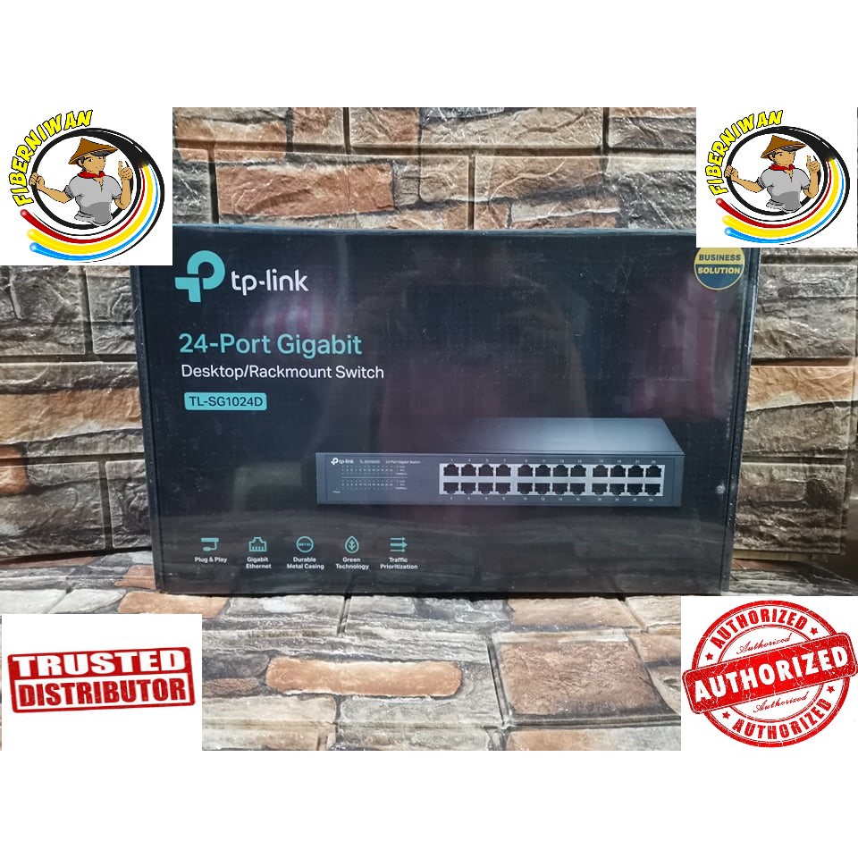 Tp Link Tl Sg D Port Gigabit Desktop Rackmount Switch Shopee