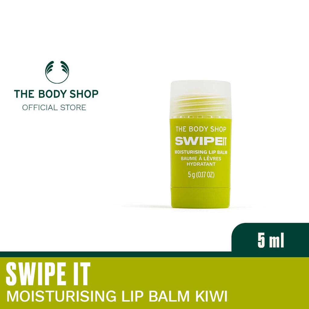 The Body Shop Swipe It Moisturising Lip Balm Kiwi 5g Shopee Philippines 2507