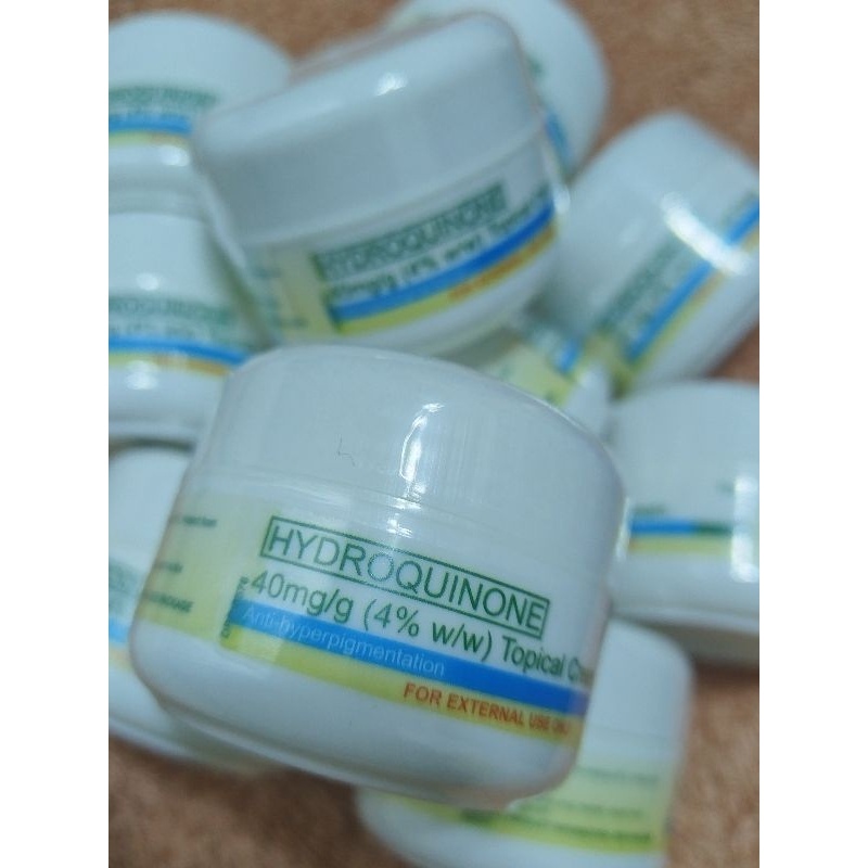 Hydroquinone Cream 4% -10g ( Melasma/Pekas/Hyperpigmentation) | Shopee ...