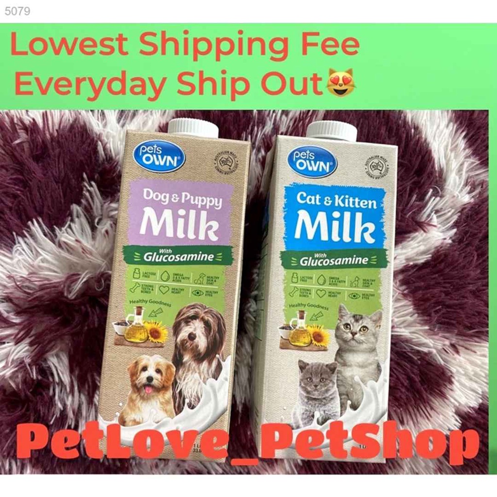 N6733 Pets Own Pet Milk Cat and Kitten Milk Dog and Puppy Milk EXPIRY