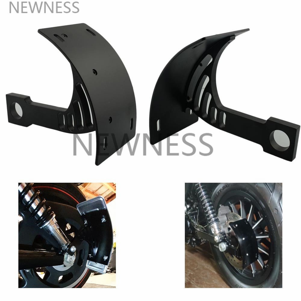 Aluminum Motorcycle Swingarm Side Mount Curve License Plate Bracket for Suzuki Boulevard M109R