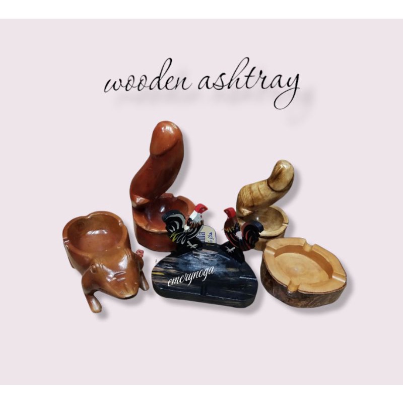 Wooden ashtrayBaguio pasalubong Shopee Philippines