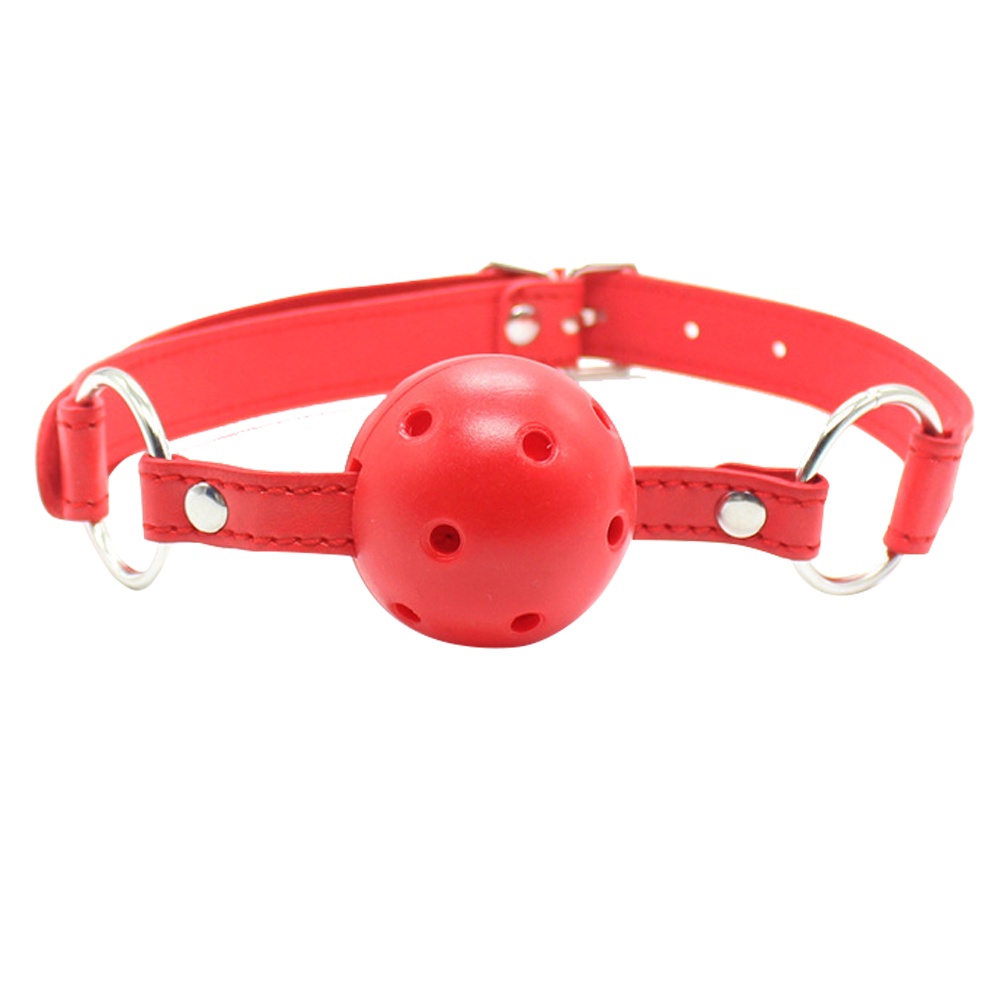 Janeena Slave Harness Ball Gag Bdsm Bondage Fetish Mouth Restraints Sm Sex Toy Red Shopee 