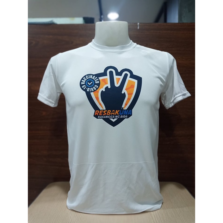 RESBAKUNA T SHIRT UNISEX DESIGN DRIFIT WHITE | Shopee Philippines