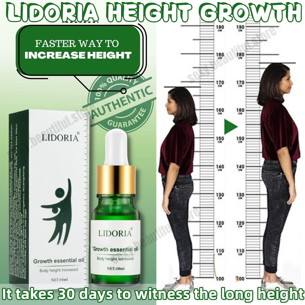 LIDORIA Height Growth Essential Oil Height Enhancer Authentic Body ...