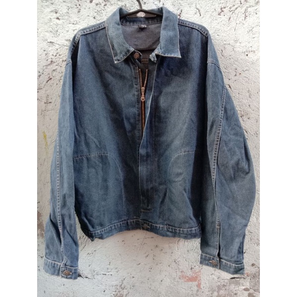 FREEGO DENIM JACKET (LARGE) | Shopee Philippines