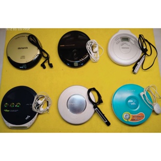 Round Style Portable CD Player Headphone HiFi Music Reproductor CD