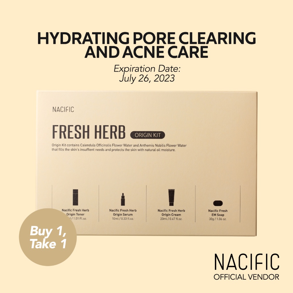 ♀Nacific Fresh Herb Origin Kit (4pc Set) Shopee Philippines
