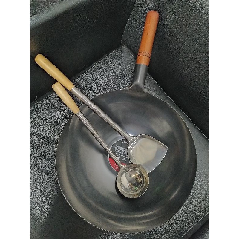 Wok Ladle and Wok Shovel / Wok Ladle and Wok Shovel Shopee Philippines