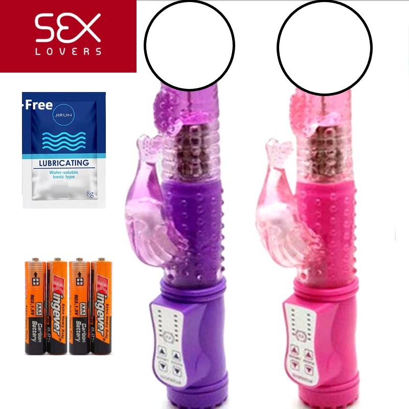 12 Speed Jack Rabbit Rotating Vibrator Dildo Clitoral Massager Sex Toys For Girls And Women